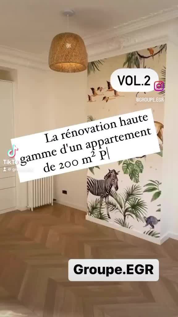 Rénovation haute gamme — Couloir Paris VOL.2 — Groupe EGR Paris
