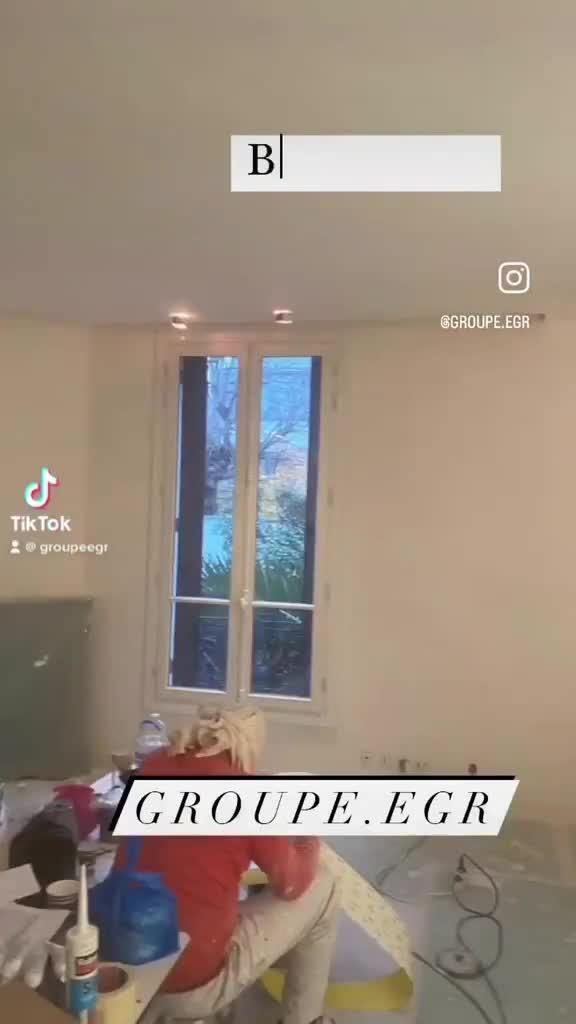 Séjour rénové — Parquet vitrification — Groupe EGR Paris